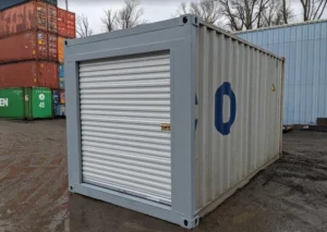 16ft-shipping-container-with-roll-up-door.webp 16Ft Storage Container With Roll-Up Door