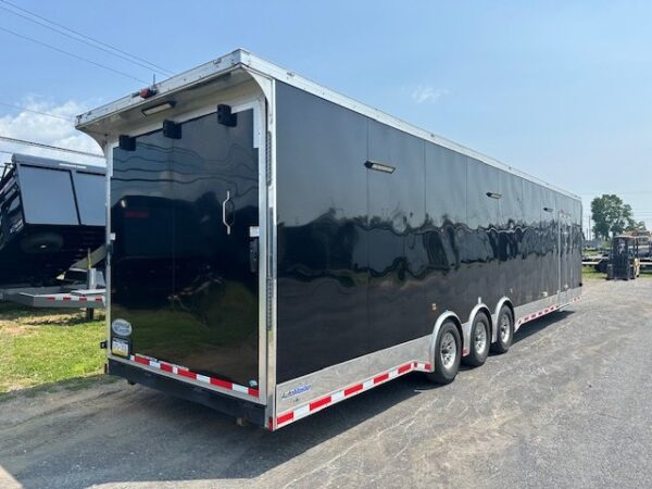 2021-CONTINENTAL-8.5X44-ENCLOSED-GOOSENECK-CAR-HAULER-FINISHED-INTERIOR-1.jpg 2021 Continental 8.5 x 44 Enclosed Gooseneck Trailer