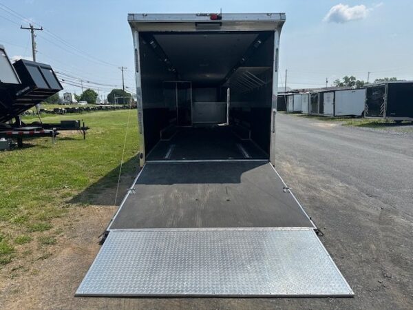 2021-CONTINENTAL-8.5X44-ENCLOSED-GOOSENECK-CAR-HAULER-FINISHED-INTERIOR-8.jpg 2021 Continental 8.5 x 44 Enclosed Gooseneck Trailer