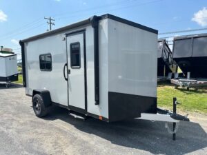ATC 6.5 x 14 Aluminum Enclosed Trailer – Adventure Package