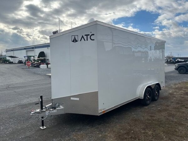 ATC 7.5 x 16 Aluminum Enclosed Cargo Trailer – Spoiler