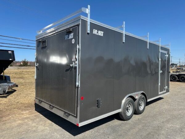 Car Mate 8.5 x 20 Enclosed Cargo Trailer – Contractor Ramp Door