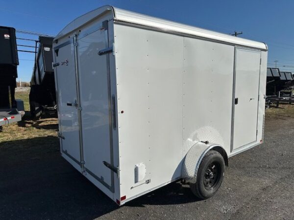 Carry-On 7 x 12 Enclosed Single Axle – Barn Door