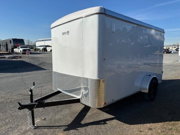 Carry-On 7 x 12 Enclosed Single Axle – Barn Door