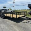 2025-CARRY-ON-7X18-LANDSCAPE-UTILITY-TRAILER-RAMP-GATE-5.jpg Carry-On 7 x 18 Landscape Utility Trailer – Mesh Sides