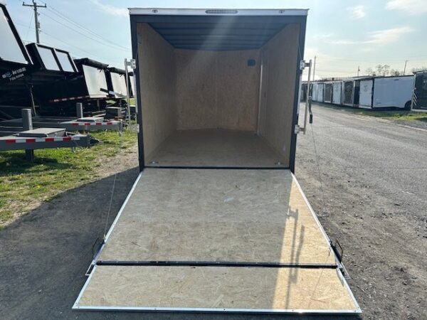 Covered Wagon 7’x12′ Enclosed Trailer — 6″ Added Height