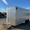 2025-STEALTH-7X14-ENCLOSED-CARGO-TRAILER-RAMP-DOOR-4.jpg Cargo Pro 7 x 14 V-Nose Aluminum Cargo Trailer – Ramp Door