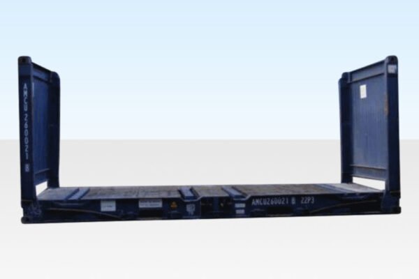 341-Used-20ft-Flat-Rack-960x640-2-600x400-1.jpg 20Ft X 8Ft Used Flat Rack Shipping Containers