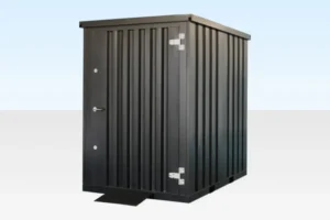 Flat Pack Metal Garden Store