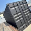 518204565_24084520587870168_1359365613162896163_n.jpg 20ft Used Shipping Container – Matte Black w/ 12’ Side Roll-Up Door