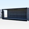20Ft X 8Ft Open Side Bunded Open Mesh Floor Store