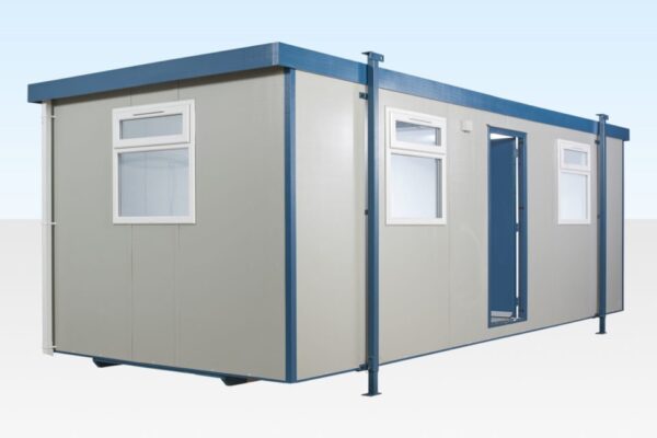705-24x10-Standard-Jack-Leg-door-open-960x640-1.jpg 24ft x 10ft Jackleg Cabin (Site Cabin)