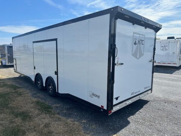 ATC 8.5 x 28 Aluminum Enclosed Car Trailer – ROM 450