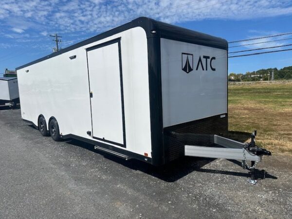 ATC 8.5 x 28 Aluminum Enclosed Car Trailer – ROM 450
