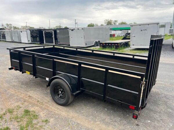 Big-Tex-6x14-Utility-Landscape-Trailer-Demo-35SV-14BK-2.jpg Big Tex 6 x 14 Landscape Utility Trailer – High Steel Sides