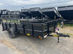 Big-Tex-6x14-Utility-Landscape-Trailer-Demo-35SV-14BK-5.jpg Big Tex 6 x 14 Landscape Utility Trailer – High Steel Sides