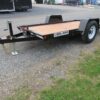 BWise 5 x 12 Equipment Trailer – Single Axle Tilt-Deck