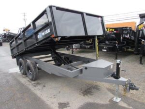Bwise-7x12-Deckover-Dump-Trailer-Fold-Down-Sides-Spreader-Gate-2.jpg BWise 7 x 12 Deckover Dump Trailer – Fold Down Sides