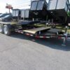 BWise 7 x 20 Low Profile Split-Tilt Equipment Trailer – Gravity Tilt