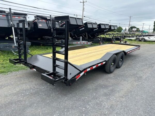 Cam-Superline-8-x-24-Mid-Deck-Equipment-Trailer-Drive-Over-Fenders-3.jpg CAM Superline 8 x 24 Full Width Equipment Trailer – Ladder Ramps
