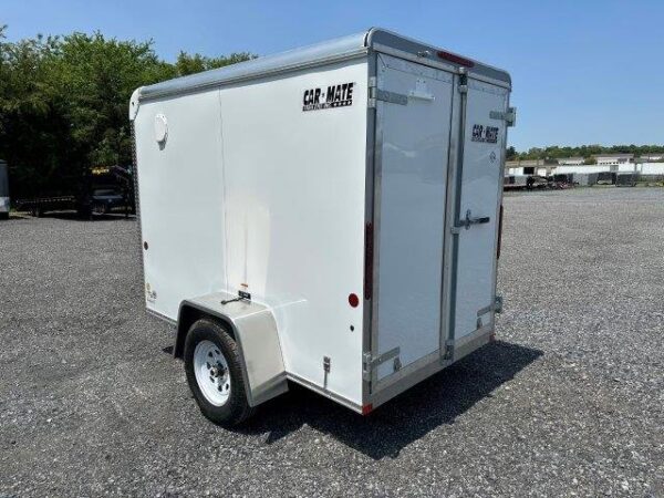 Car Mate 5 x 8 Enclosed Cargo Trailer – Torsion Axle