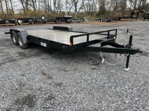 Car Mate 7 x 18 Open Car Trailer – Full Steel Deck