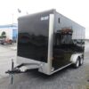 Car-Mate-7x16-Cargo-Trailer-Ramp-Door-Side-Door-18in-Added-Height-4.jpg Car Mate 7 x 16 Enclosed Cargo Trailer – 18″ Added Height