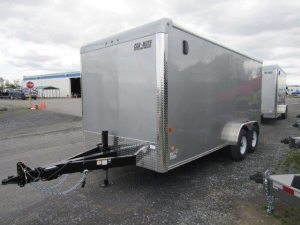 Car Mate 7 x 16 Enclosed Cargo Trailer – 10K GVW Upgrade