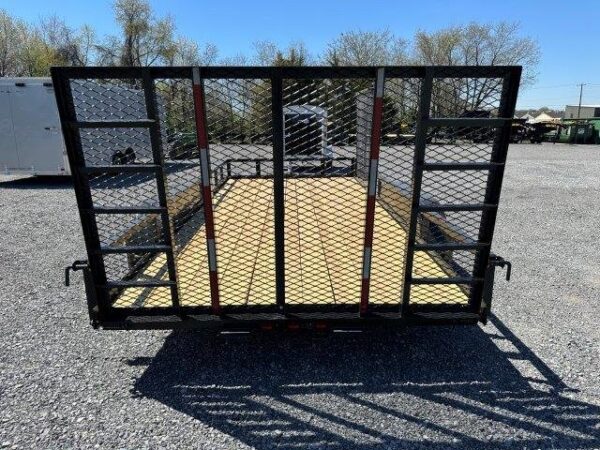 Carry-On-7x16-Landscape-Utility-Trailer-UTV-Rear-Gate-Side-ATV-Gate-4.jpg Carry-On 7 x 16 Landscape Utility Trailer – Side ATV Ramp