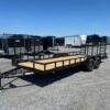 Carry-On 7 x 20 Landscape Utility Trailer – Side Ramp Gate