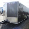 Homesteader-8.5x24-V-Nose-Enclosed-Car-Hauler-Ramp-Door-Extended-Tongue-1.jpg Homesteader 8.5 x 24 Enclosed V-Nose Car Trailer – Extended Tongue