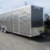 Homesteader-8.5x24-V-Nose-Enclosed-Car-Hauler-Ramp-Door-Extended-Tongue-3.jpg Homesteader 8.5 x 24 Enclosed V-Nose Car Trailer – Extended Tongue