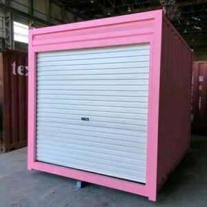 IMG_1450-1.jpg 10 ft Pink Container with Roll‑Up Door