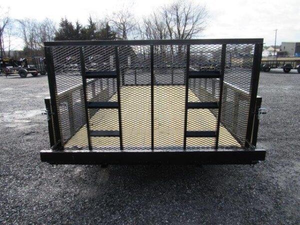 Premier 7 x 16 Landscape Utility Trailer – HD Ramp Gate