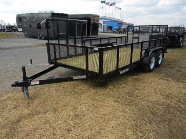 Premier-7x16-Landscape-Utility-Trailer-Mesh-Sides-ATV-Gate-2.jpg Premier 7 x 16 Landscape Utility Trailer – Mesh Sides & ATV Ramp