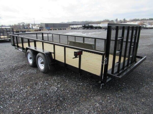 Premier 7 x 20 Landscape Utility Trailer – HD Ramp Gate