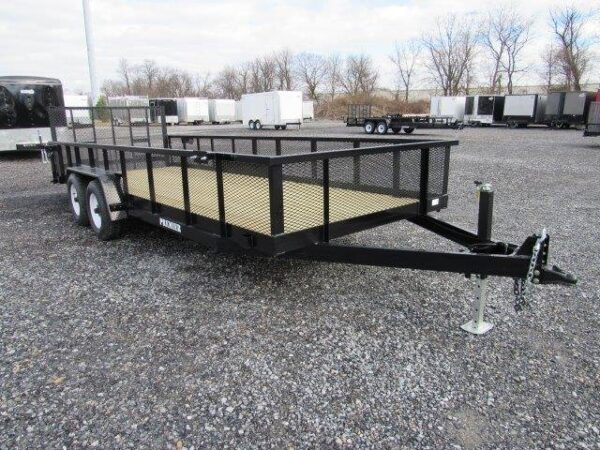 Premier 7 x 20 Landscape Utility Trailer – HD Ramp Gate
