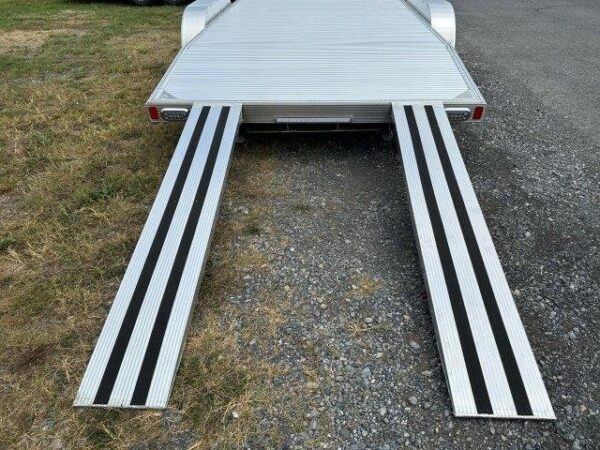 Sport Haven 7×20 Premium Aluminum Car Trailer – Torsion Axles
