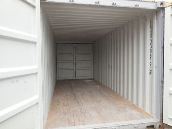 TRS-20-DD-Interior.jpg 20ft Long Doubledoor Containers in 8’6′ High and 9’6″ High