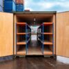 40Ft X 8Ft One Trip Tunnel Container Double End Door