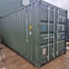 New 20Ft Shipping Container One Trip Green Easy Opening Door