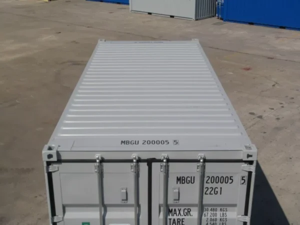 Grey New build 20ft Shipping Container
