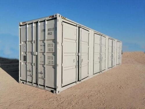 High Cube Storage Container 40 Ft Multiple Double Doors Excellent Condition