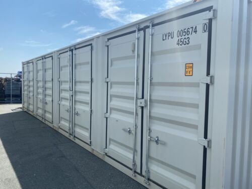 40Ft High Cube New Shipping Container Open Side One Trip