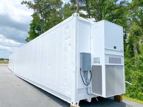 s-l500-8-2.jpg 40 Ft High Cube Insulated Shipping Container With 5 Ton Bard Hvac Unit